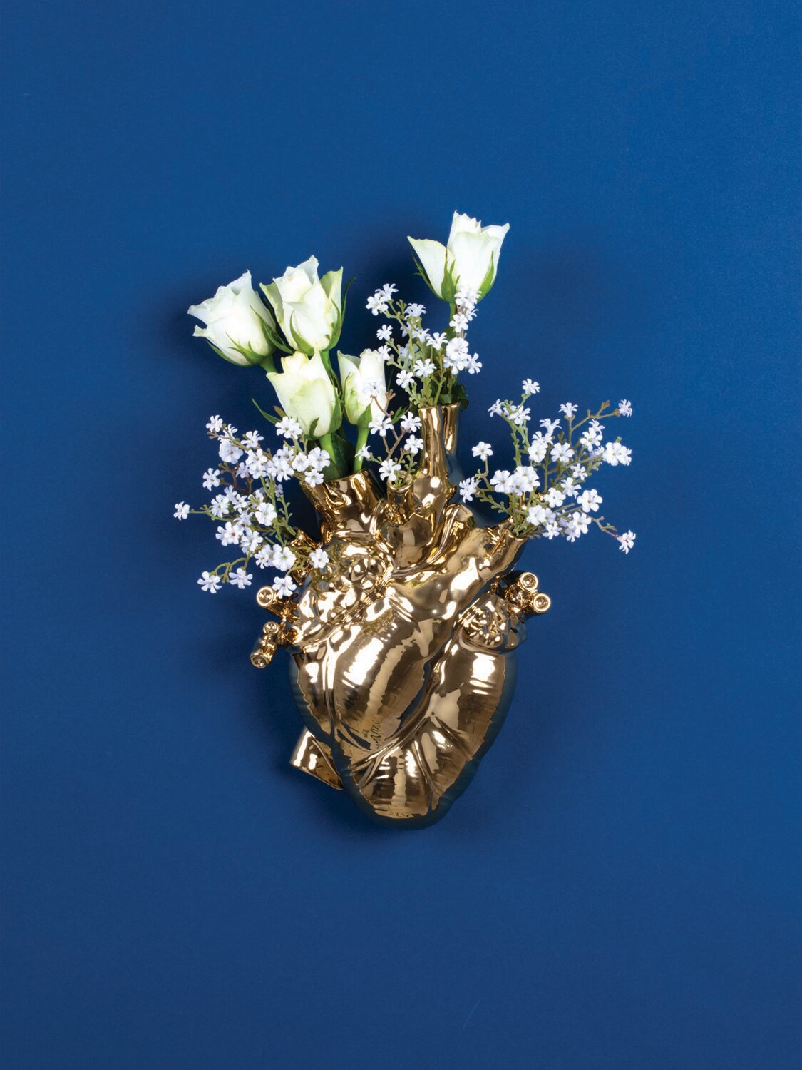 “LOVE IN BLOOM GOLD”陶瓷花瓶