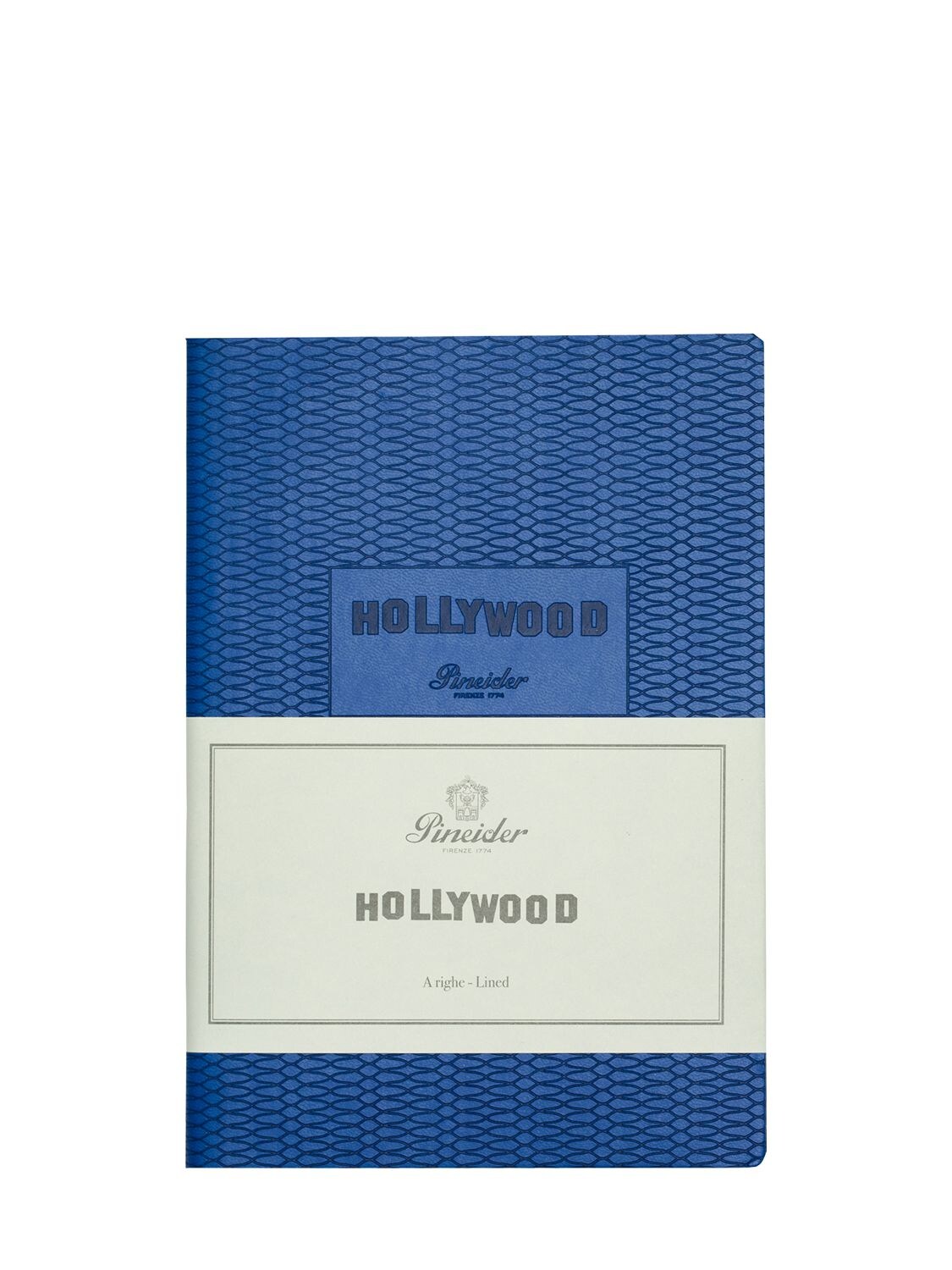 Pineider Hollywood Notebook In Blue