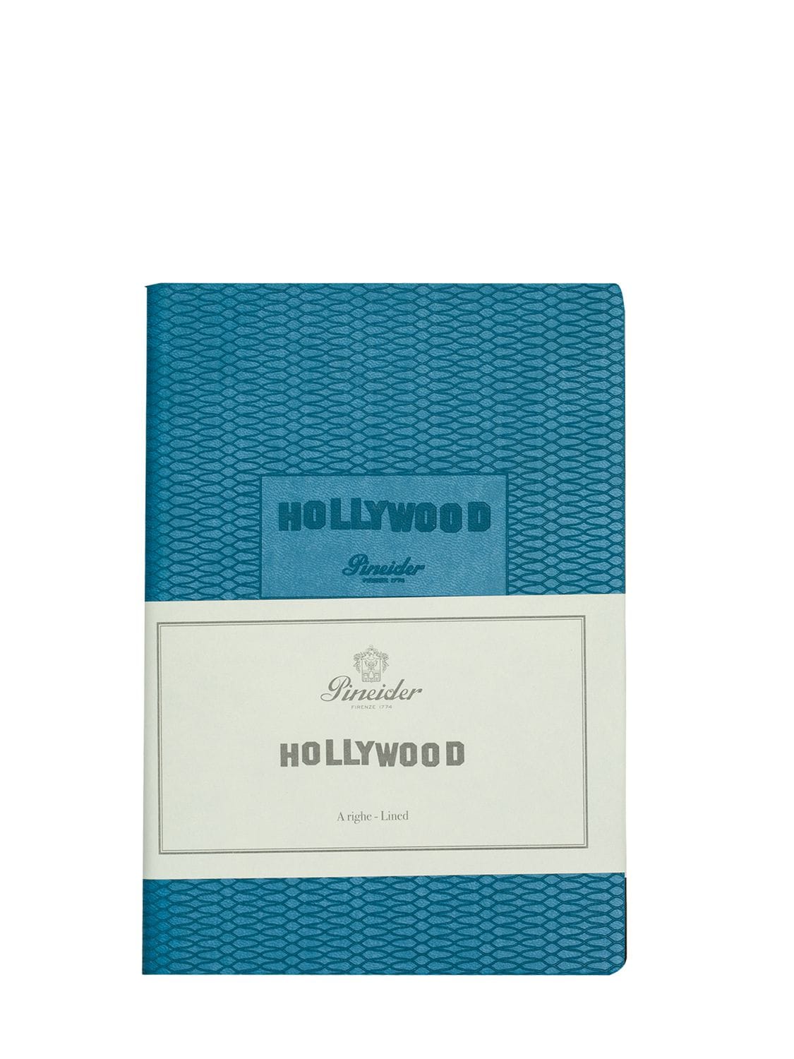 Pineider Hollywood Notebook In Petroleum