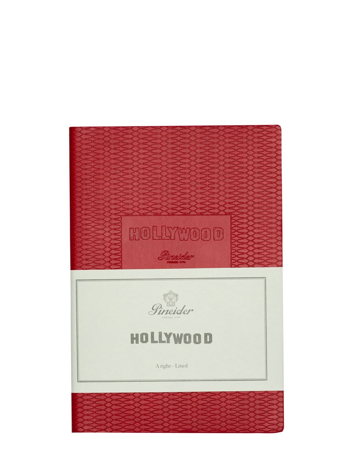 Pineider Hollywood Notebook In Red