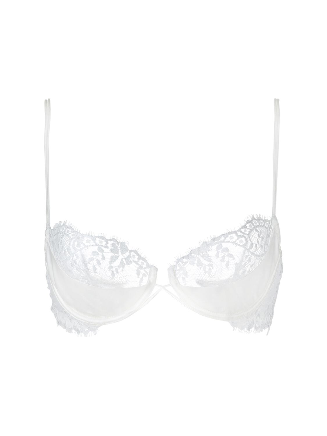 La Perla - THE EXOTIQUE COLLECTION. A elegant combination of sensuality and  comfort. The Exotique balconette bra features a mix of silk panels and  intricate lace details that give a beautiful trail