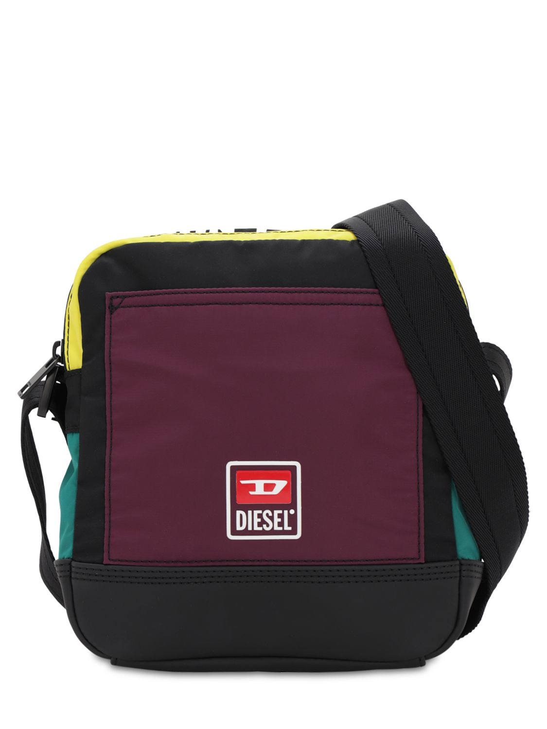 Diesel Multicolor Nylon Crossbody Bag