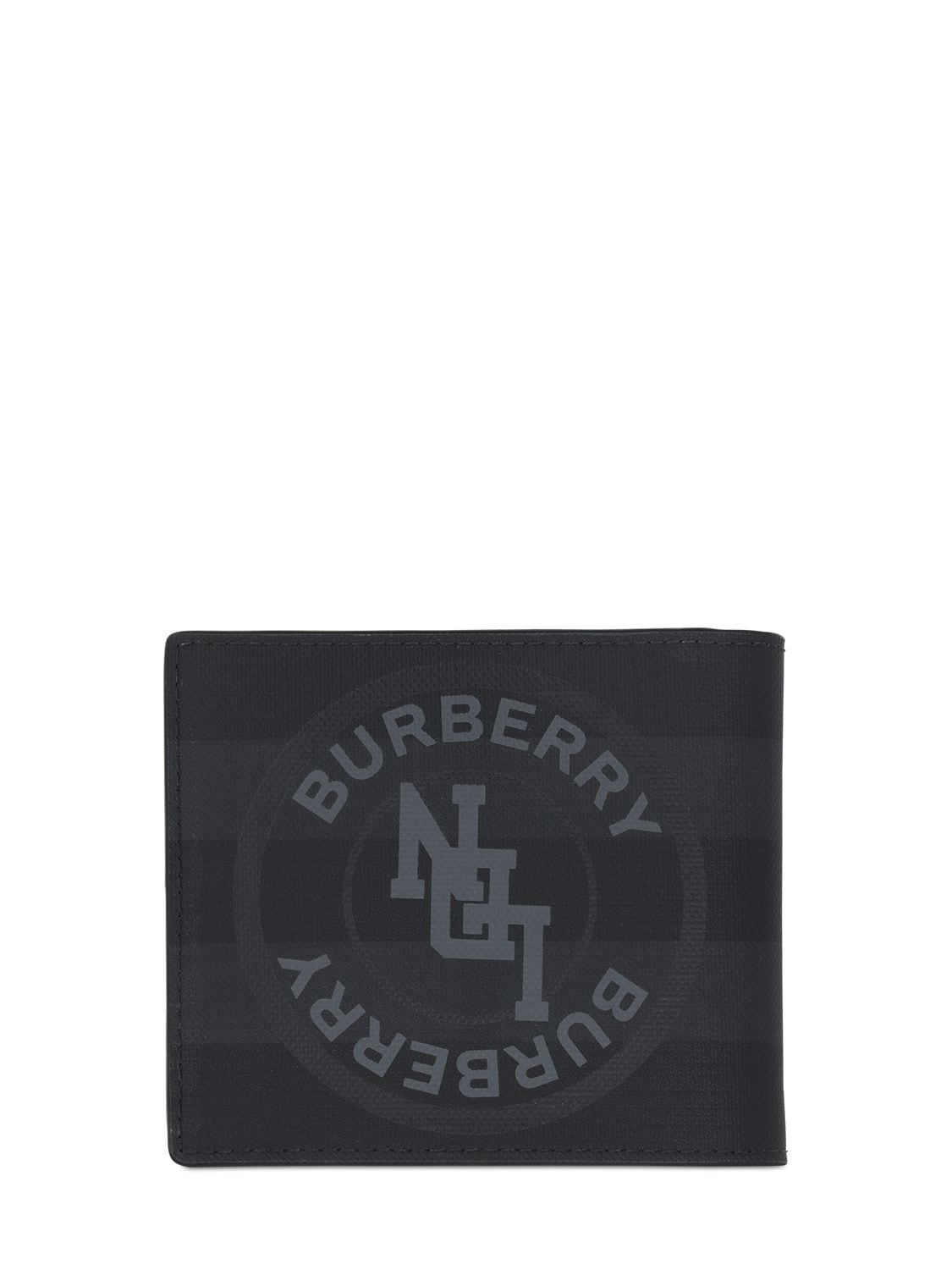BURBERRY 格纹涂层帆布零钱包,71I3EJ013-QTE0ODM1