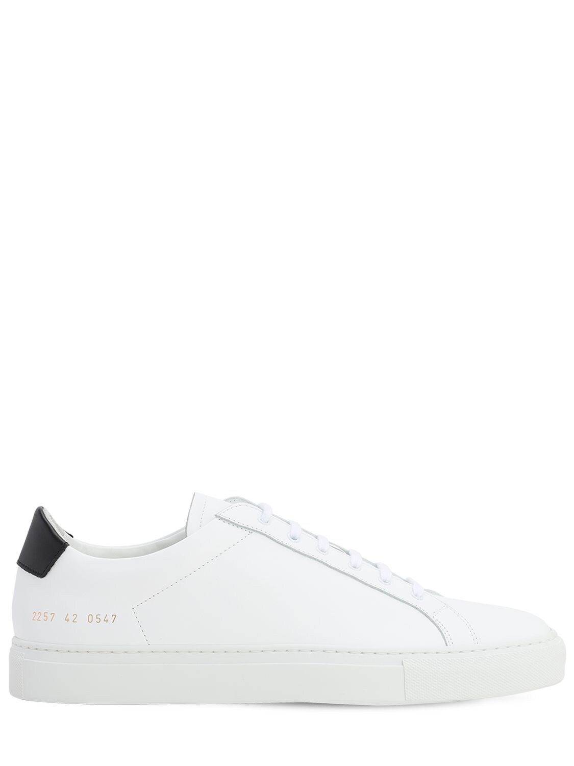 COMMON PROJECTS “RETRO”低帮皮革运动鞋,71I3J4005-MDU0NW2
