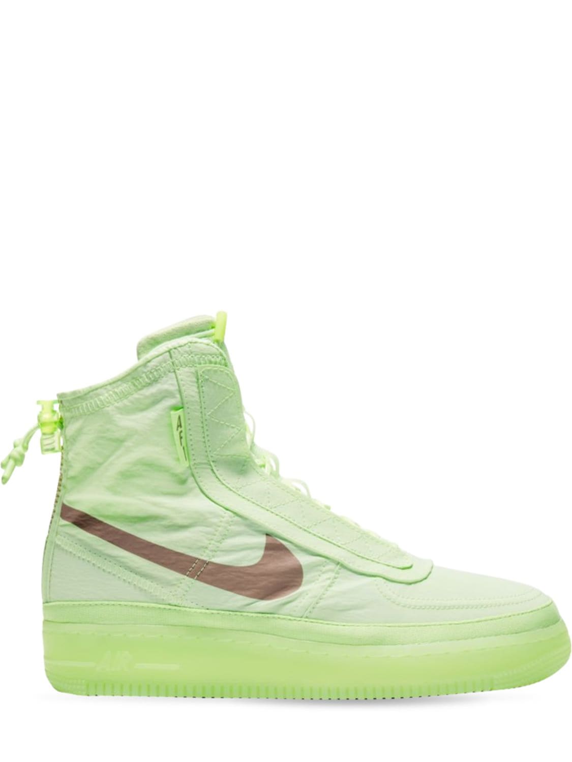 nike air force 1 shell green