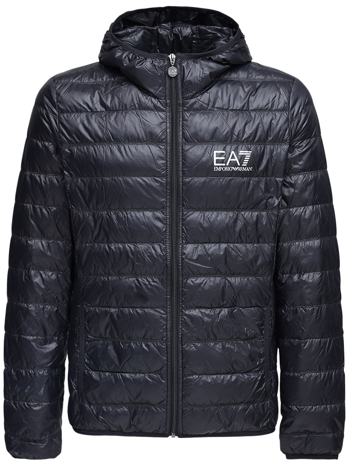 Daunenjacke Mit Kapuze