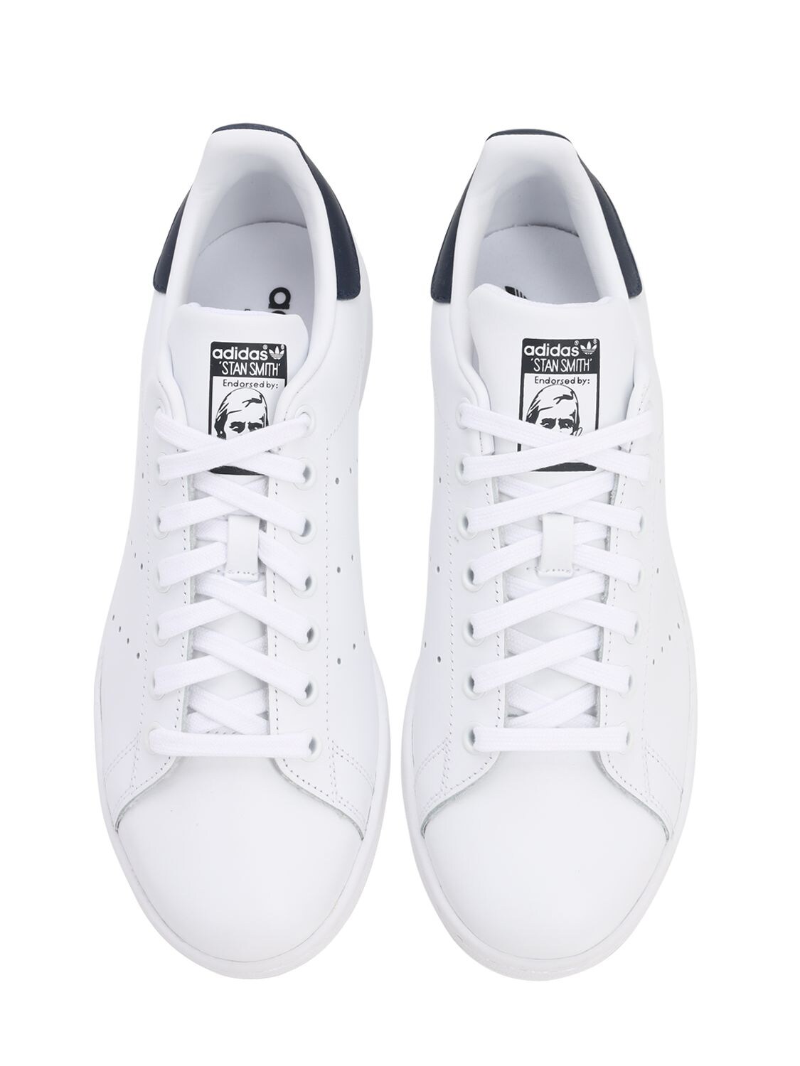 Adidas Originals Stan Smith Leather Sneakers In White | ModeSens