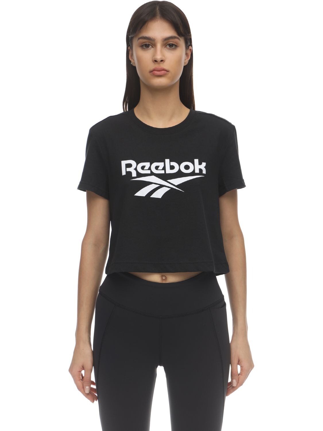 REEBOK “CL F”LOGO纯棉平纹针织T恤,71I4SU021-QKXBQ0S1