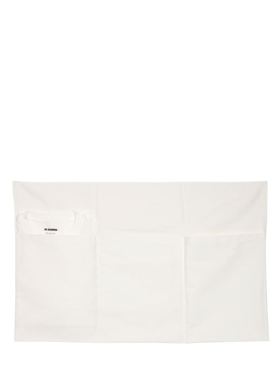 JIL SANDER PLUS 3 PACK COTTON JERSEY T-SHIRT,71I4UY029-MTAW0