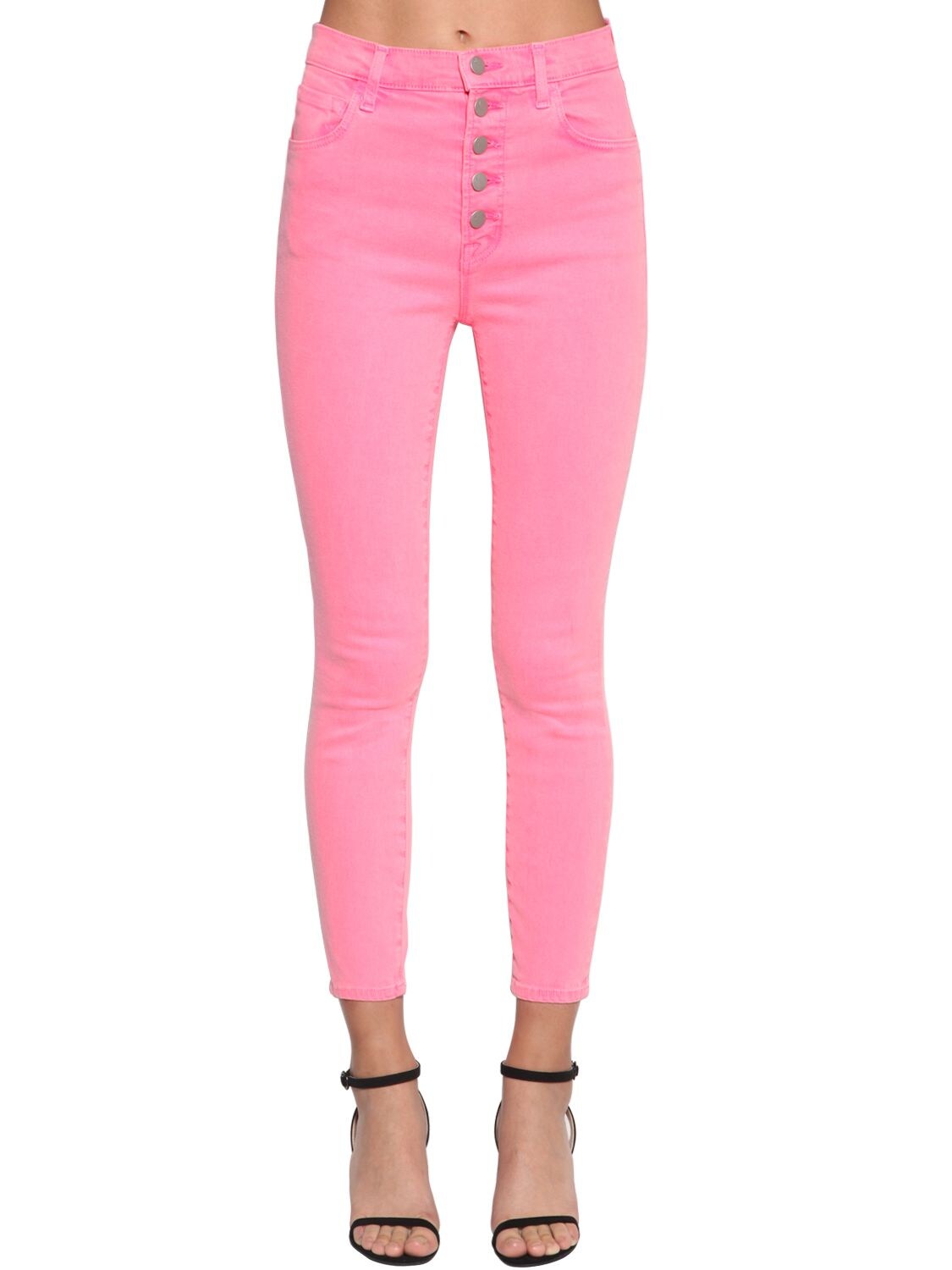 j brand pink jeans