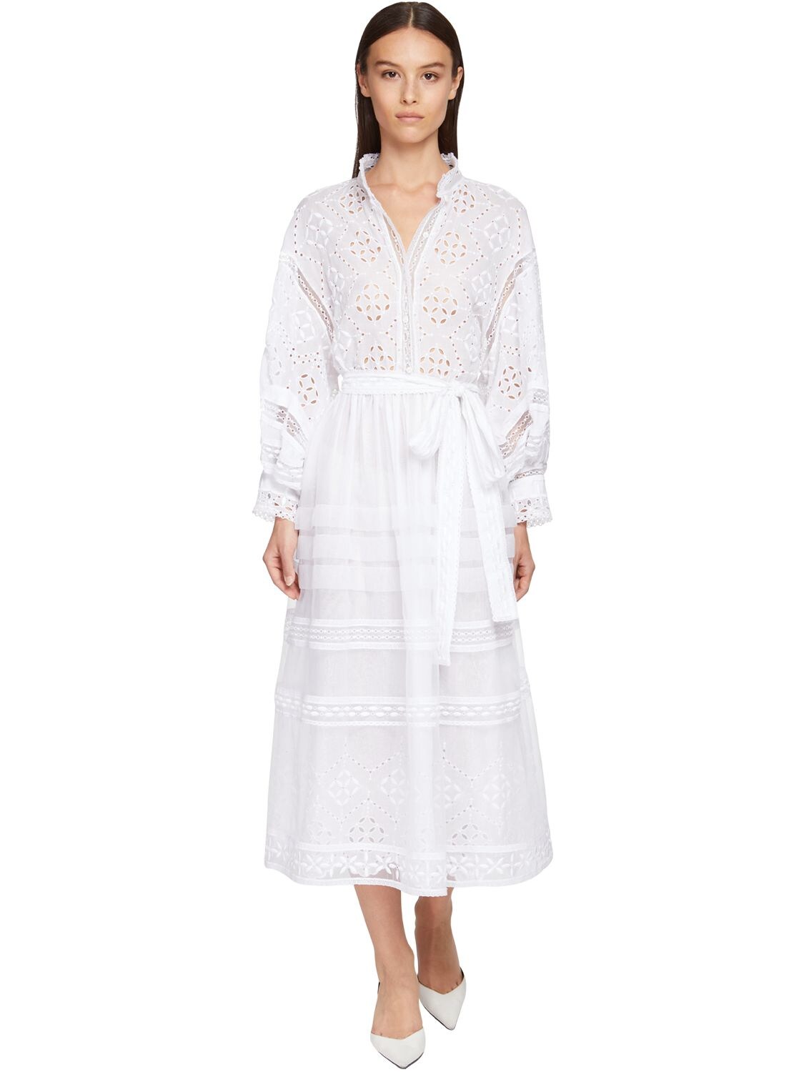 ermanno scervino white lace dress