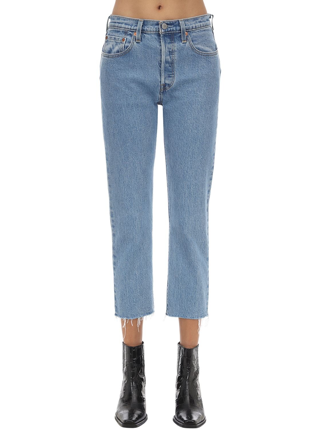 levi's 501 high rise jeans