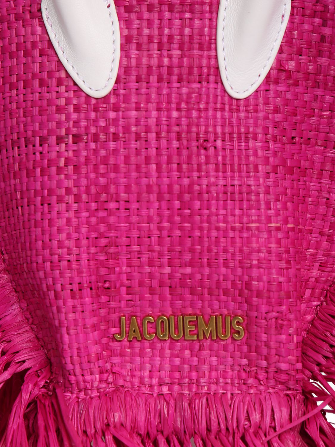 JACQUEMUS LE PETIT BACI STRAW BAG