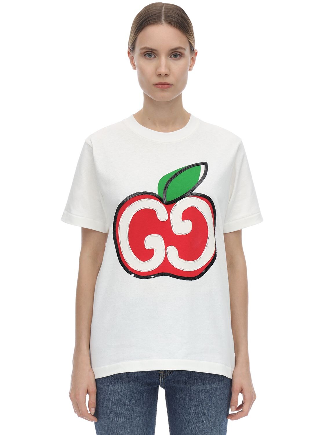 gucci apple t shirt