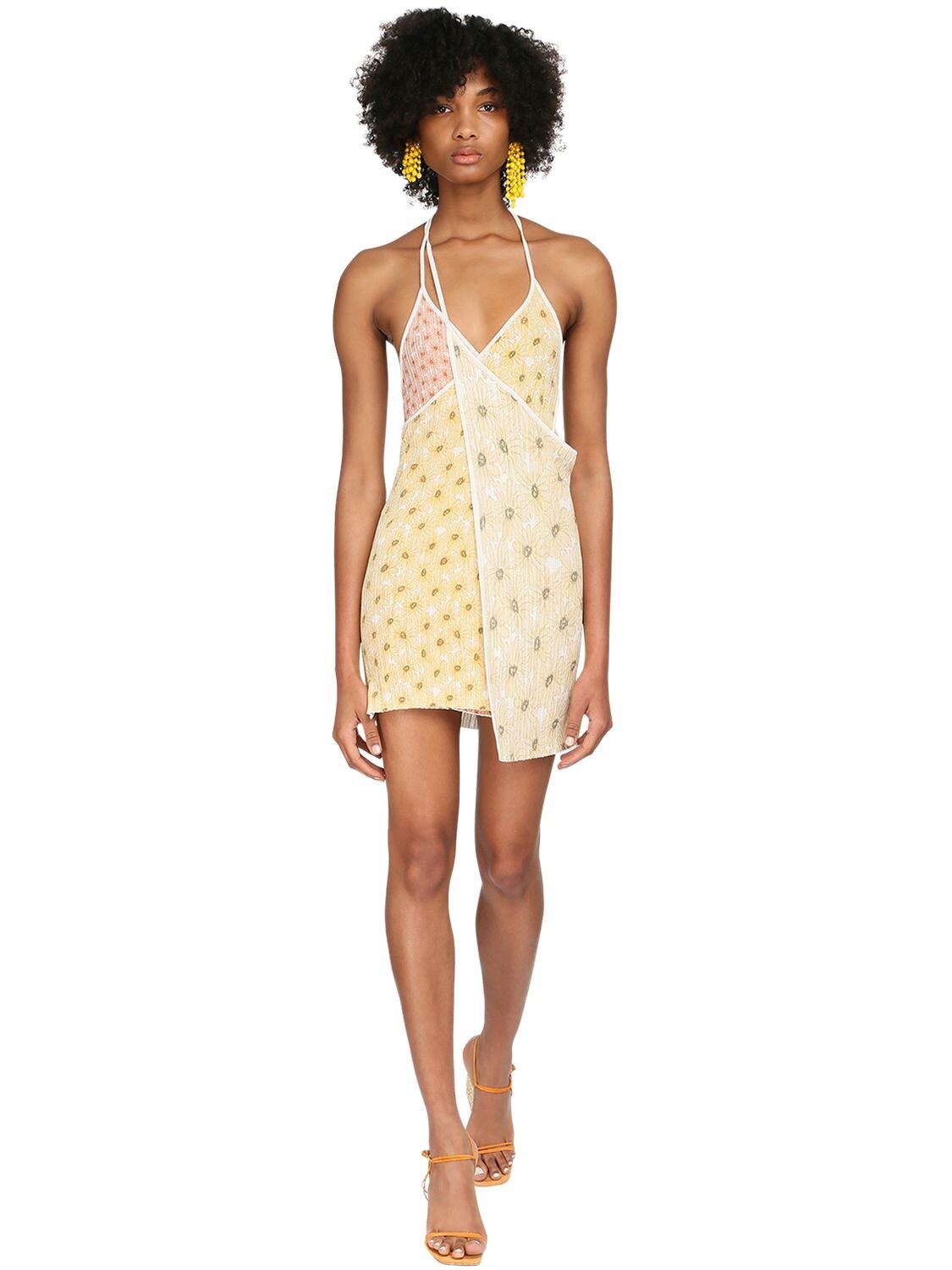 jacquemus polka dot dress