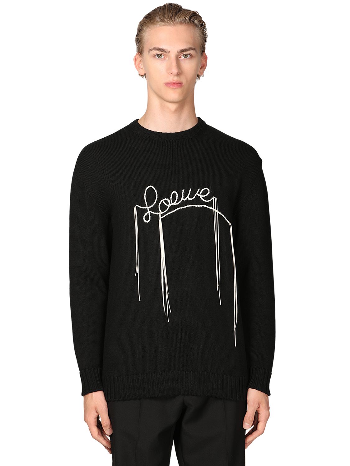 loewe logo sweater