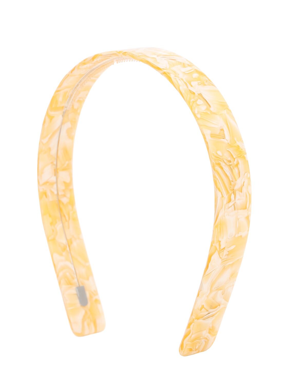 Aym Ajuna Acetate Headband In Yellow