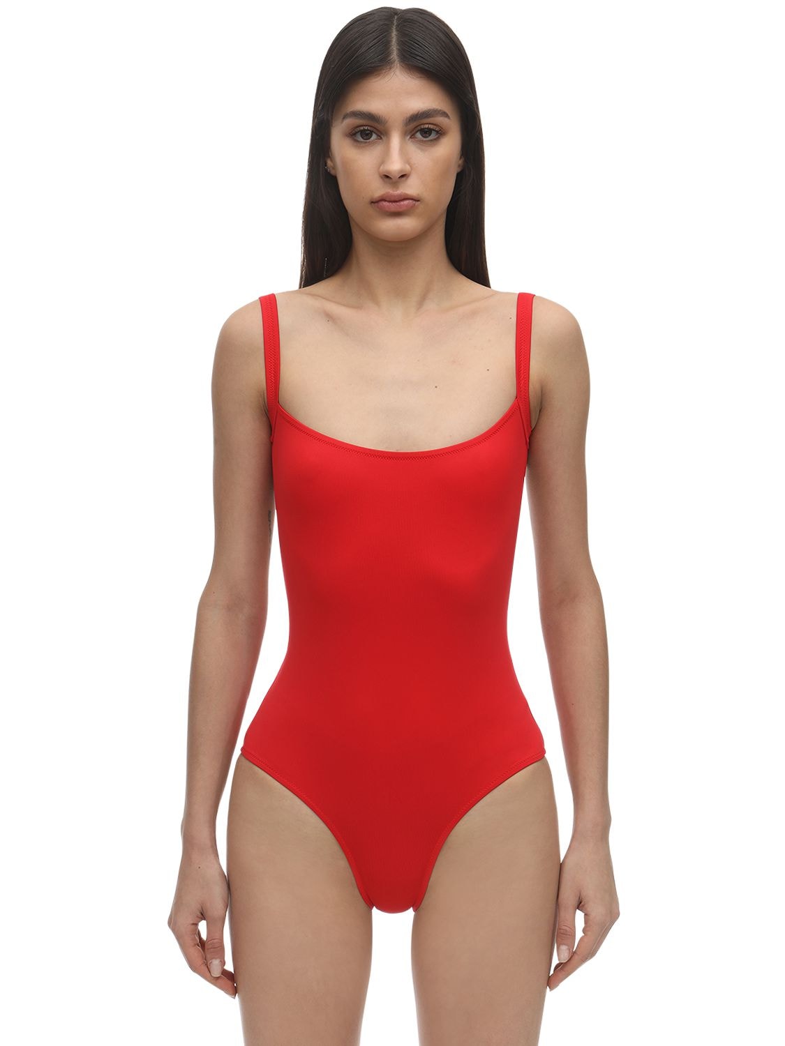 Laura Urbinati Tilda One Piece Swimsuit In Red