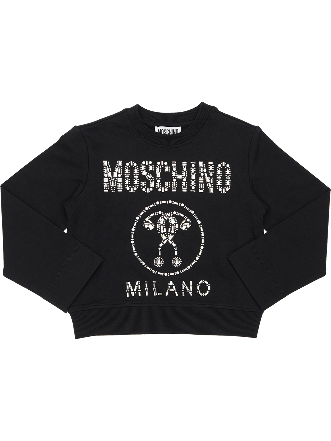 Sweatshirt Aus Baumwolle Mit Logo