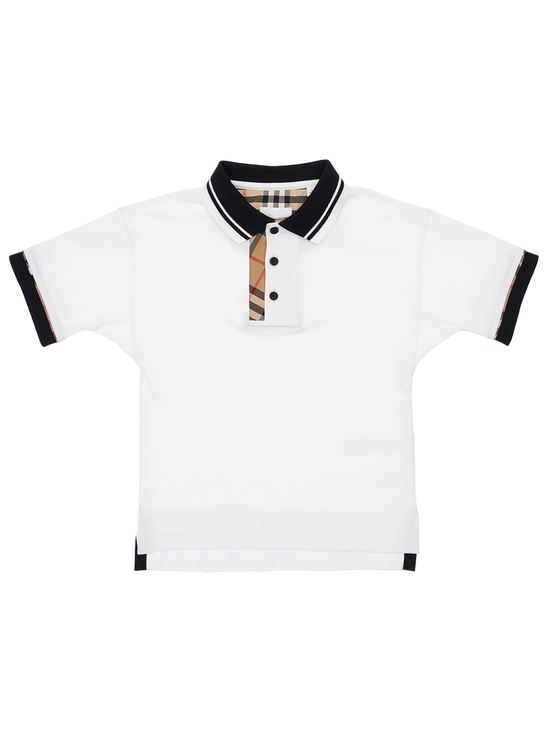 BURBERRY COTTON PIQUET POLO SHIRT,71I91K015-QTE0NJQ1