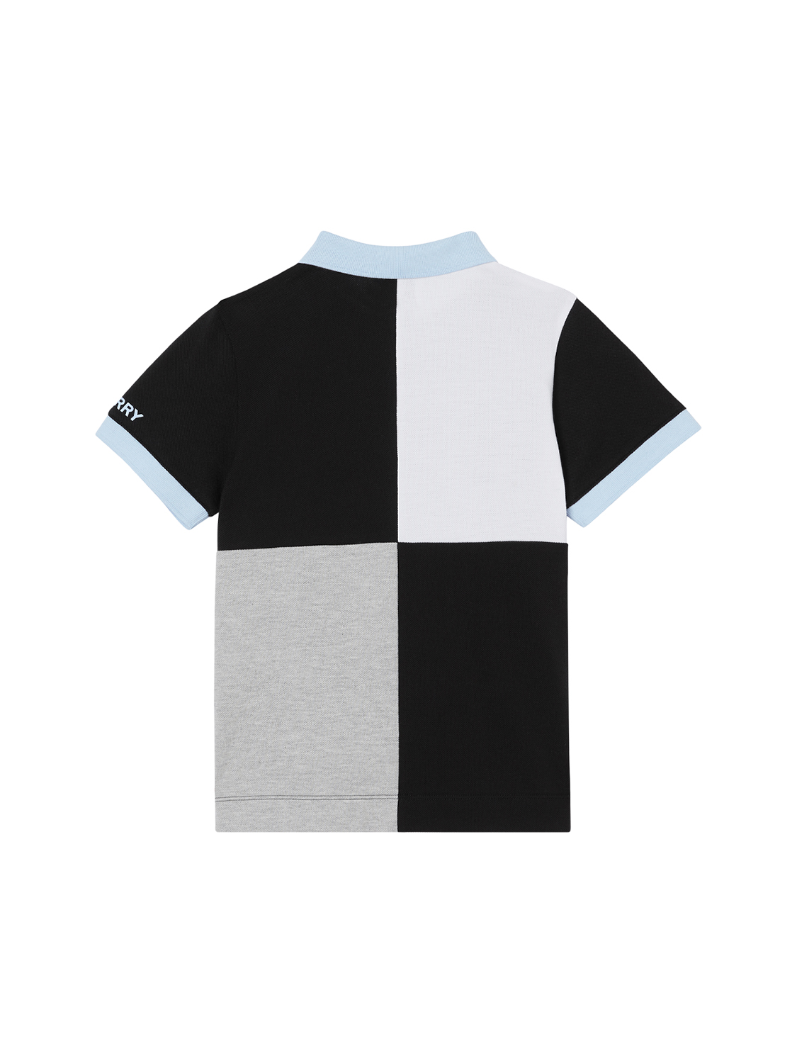 burberry 撞色珠地网眼棉polo衫 71i91k018-qteymty1