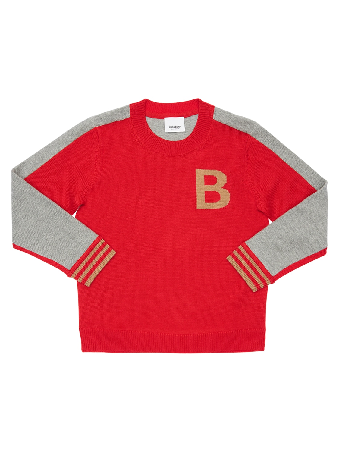 burberry sweater red