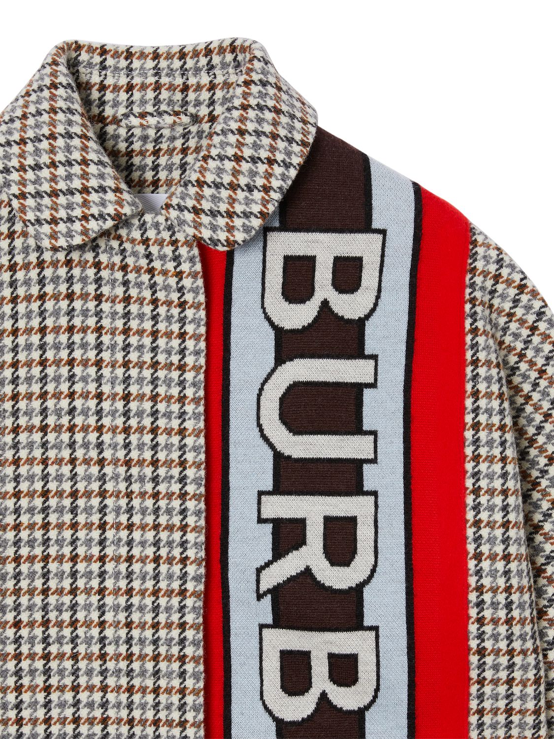 新羊毛千鸟格大衣