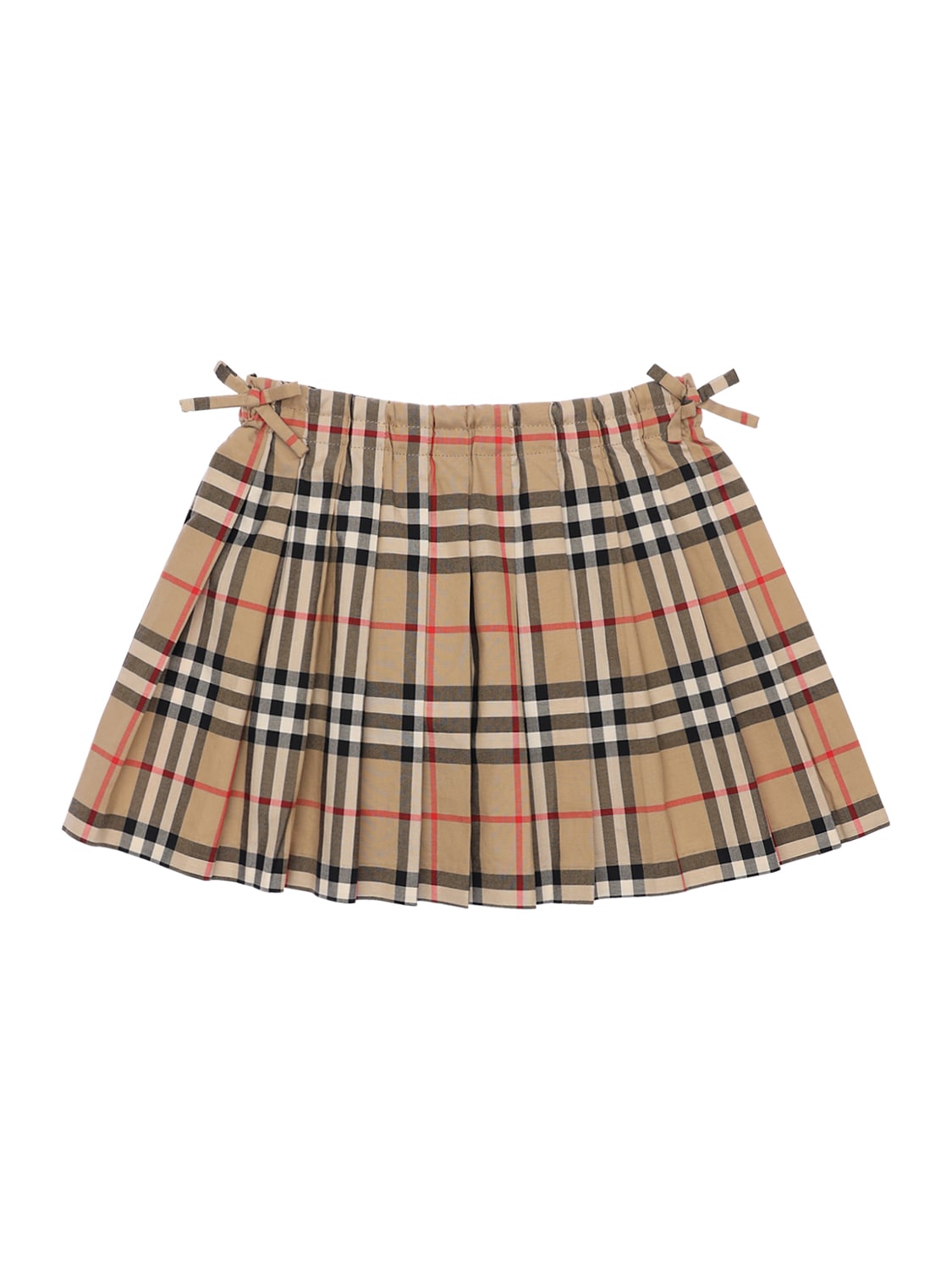 burberry pleated mini skirt