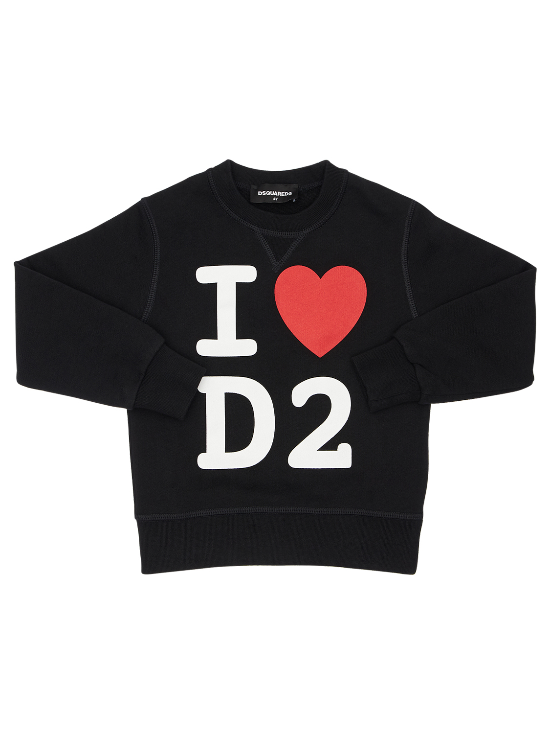 Bedrucktes Sweatshirt Aus Baumwolle