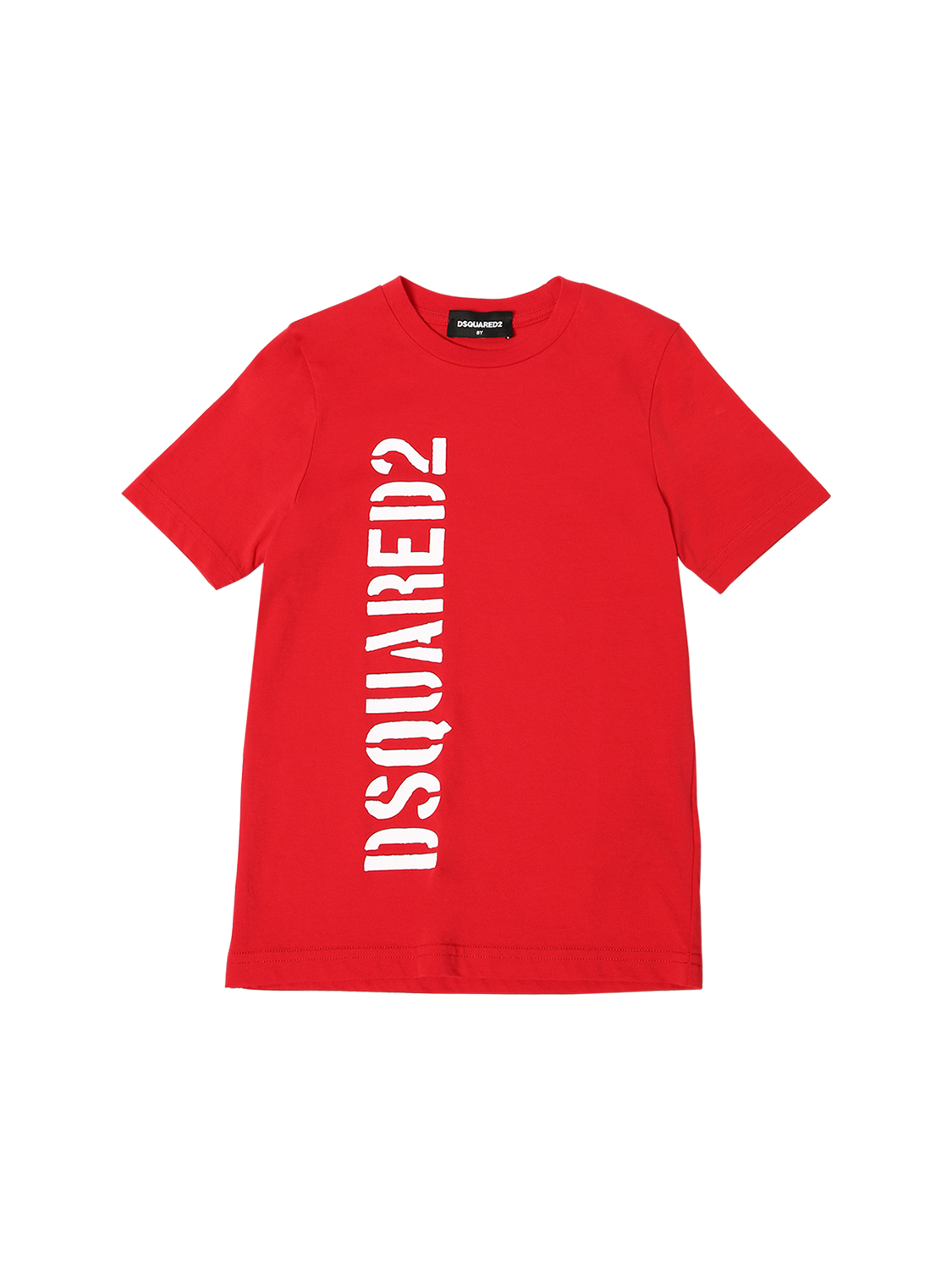T-shirt Aus Baumwolljersey Mit Logodruck