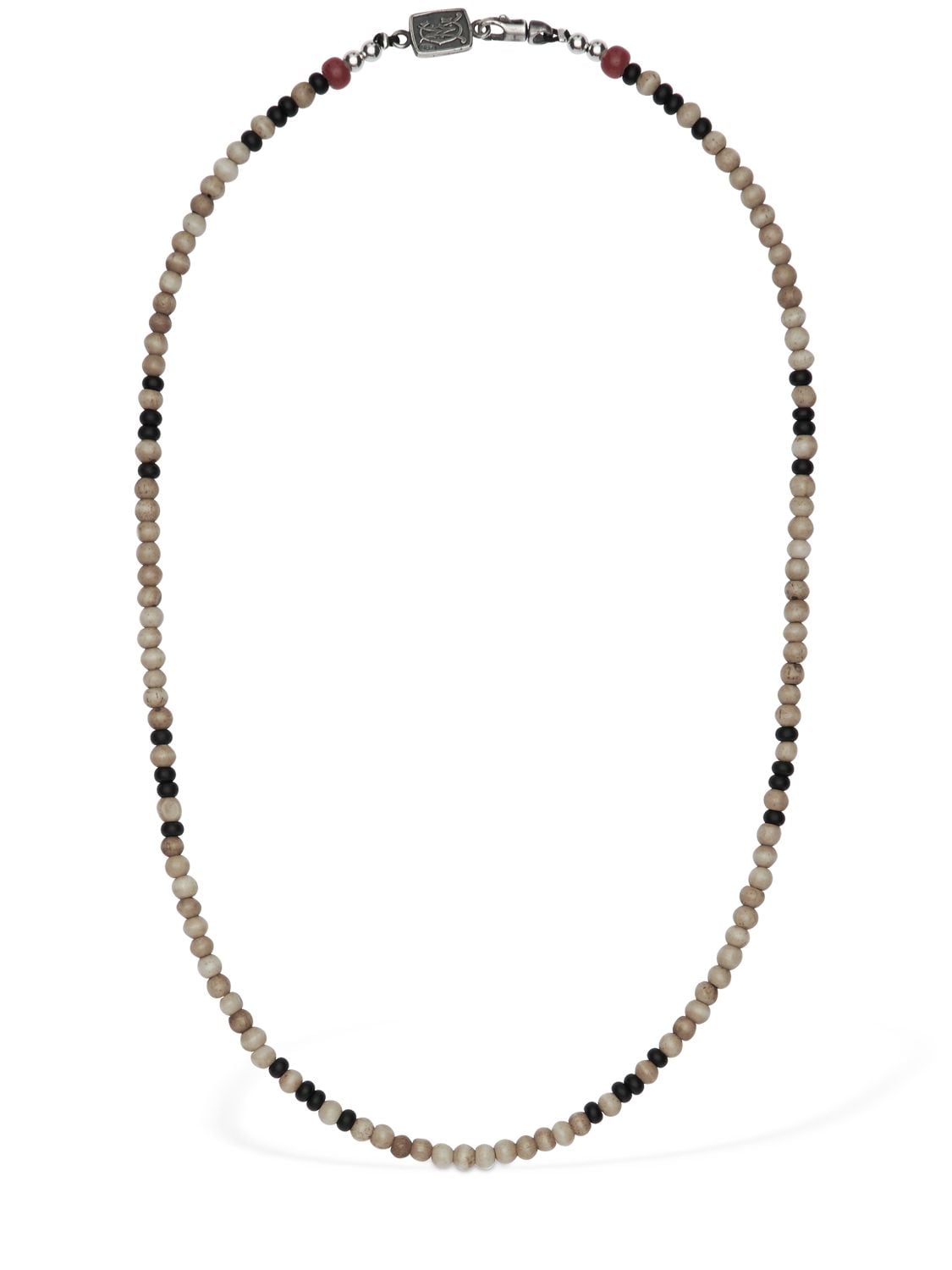 Cantini Mc Firenze Native Black Necklace In Multicolor