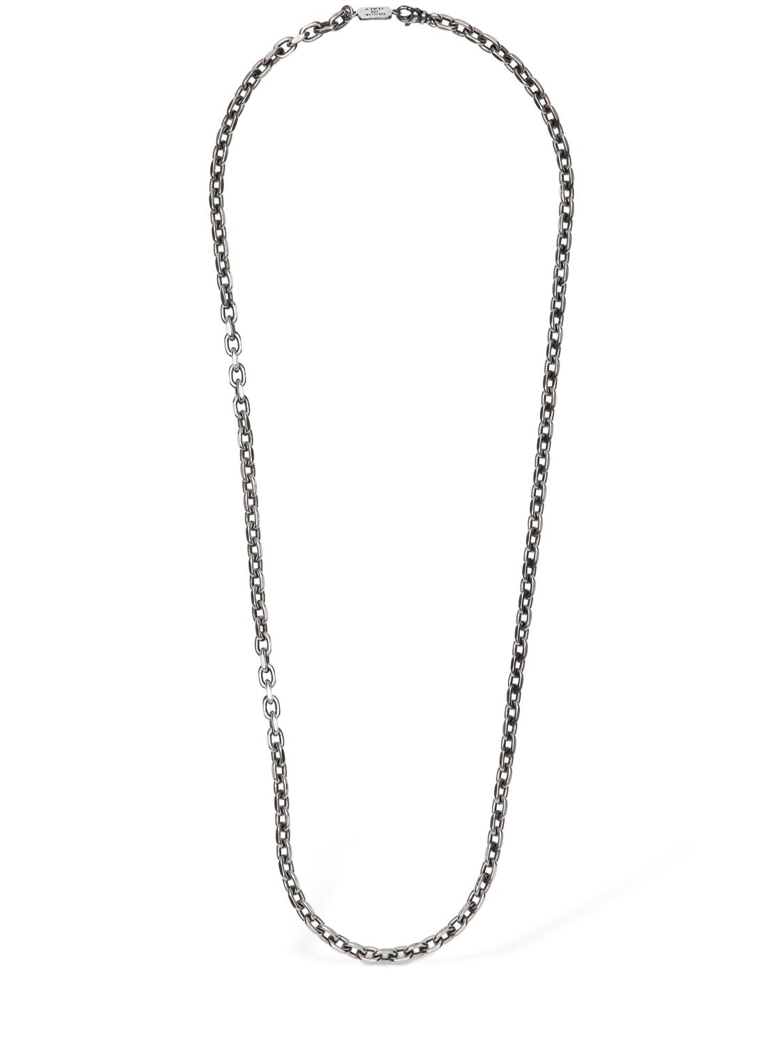 Cantini Mc Firenze Forza Chain Necklace In Silver