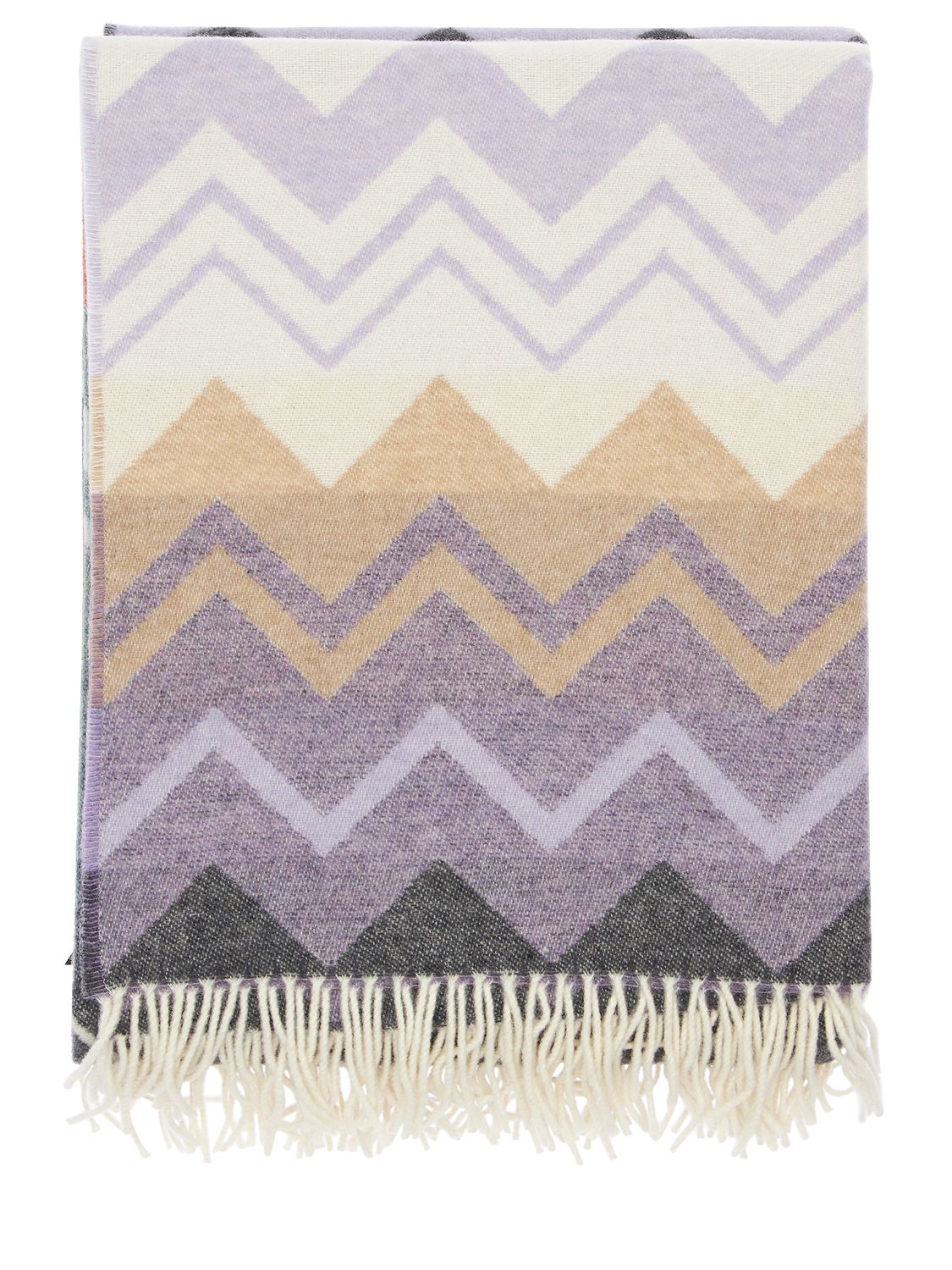 Missoni Home Collection Yvo wool blend throw Multicolor Luisaviaroma