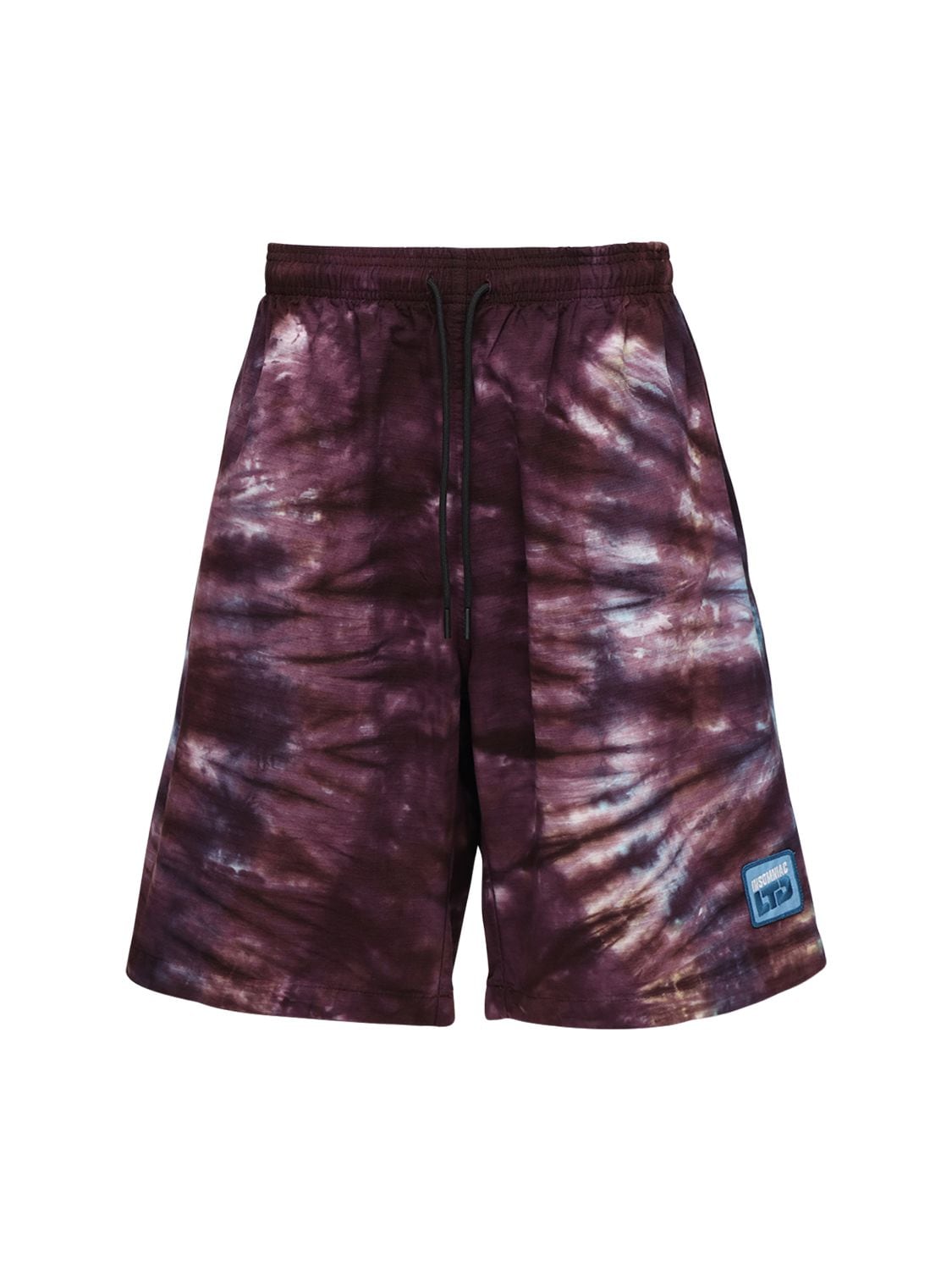Insomniac Reverb Printed Cotton Shorts In Multicolor