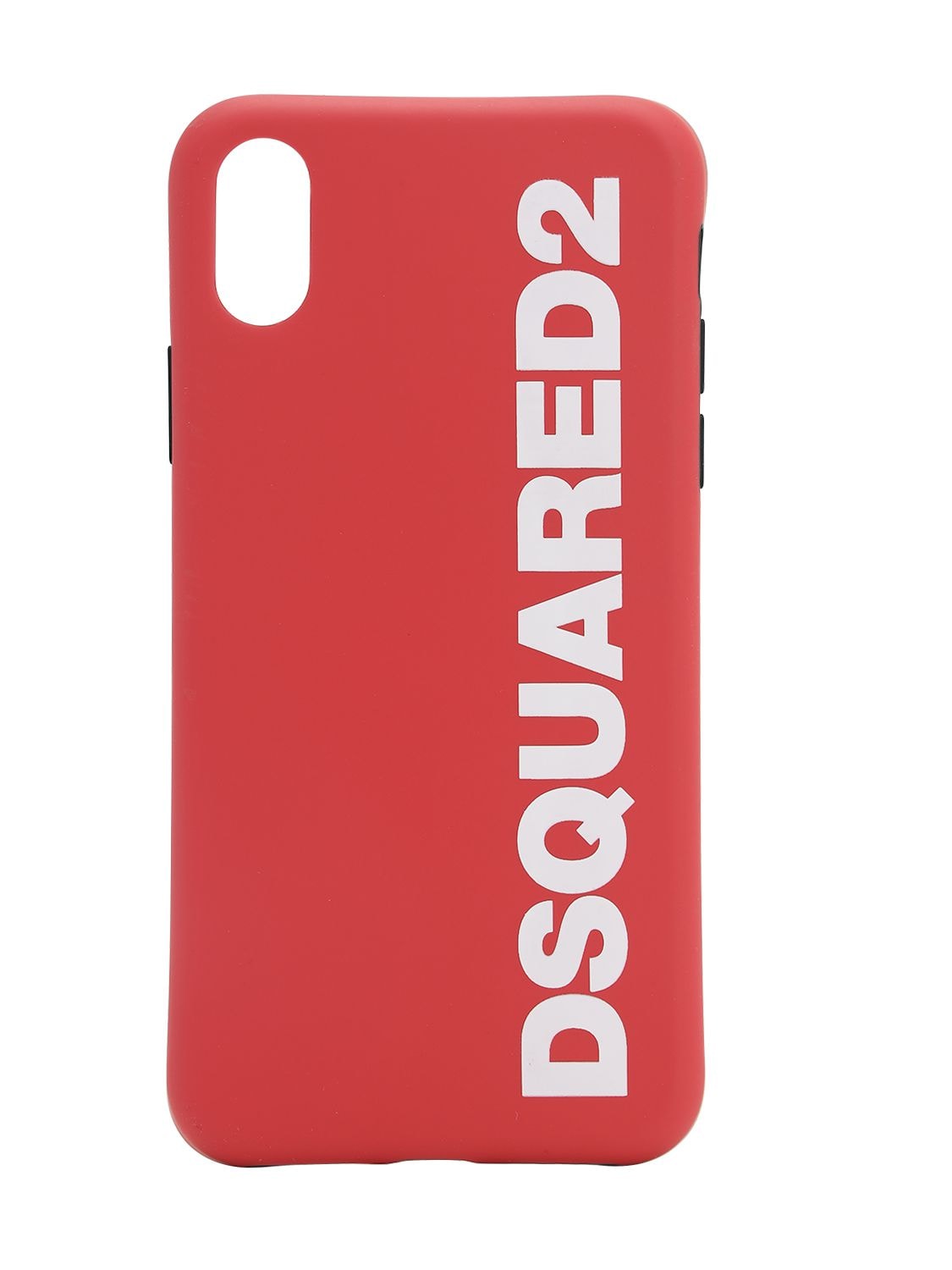 Dsquared2 Logo Printed Iphone X Cover In Red