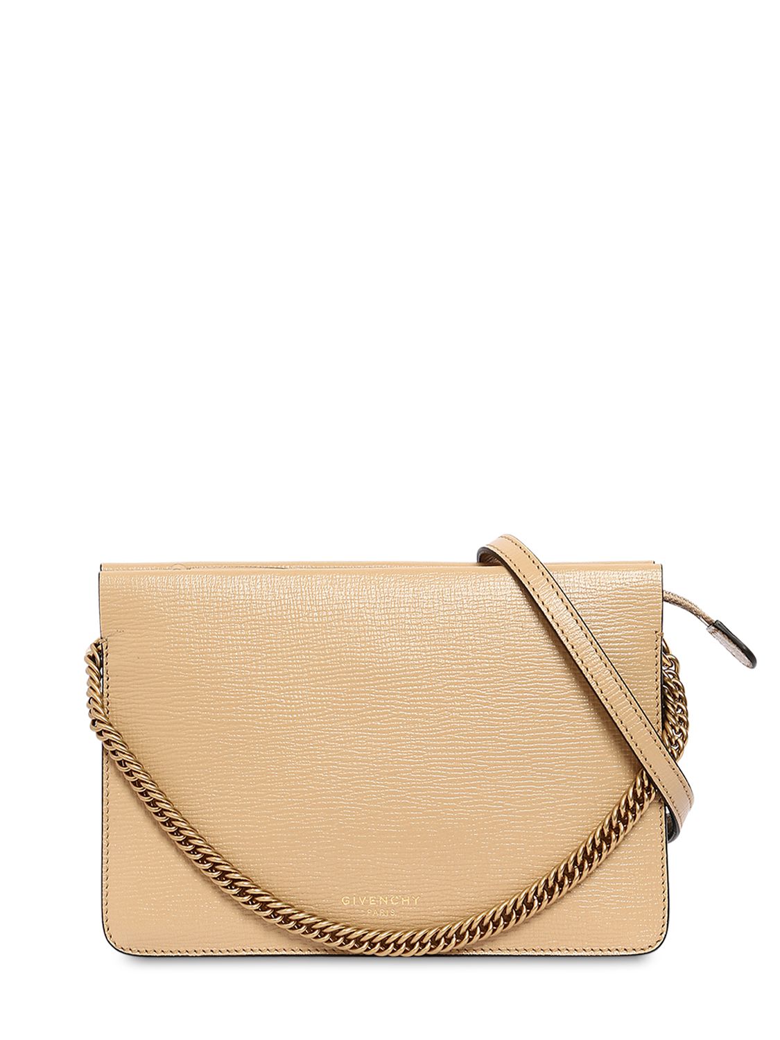 givenchy triple leather crossbody bolsa