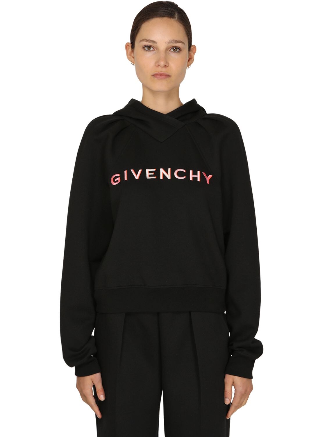 givenchy cropped hoodie