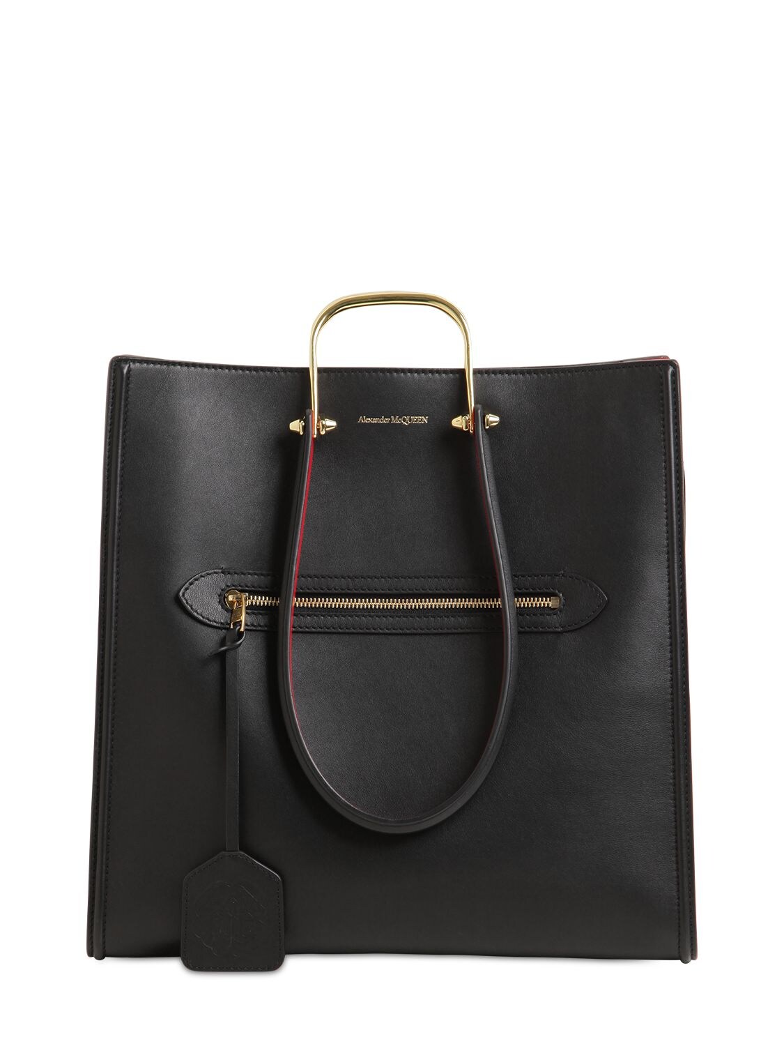 The Tall Story Bicolor Leather Tote
