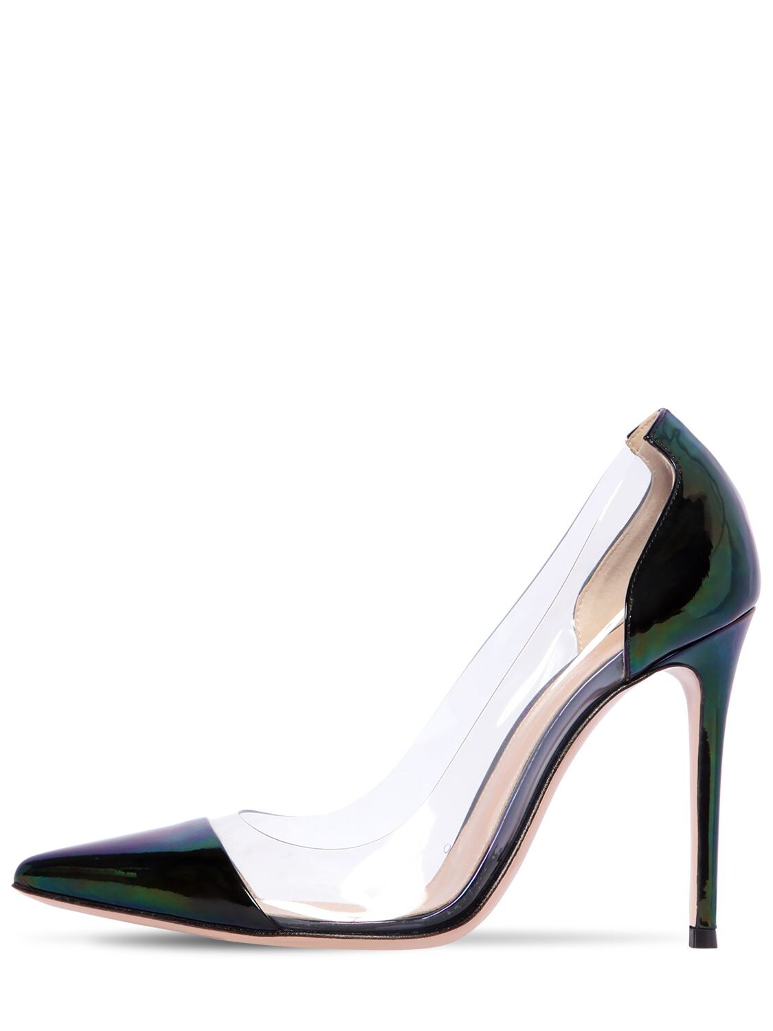 iridescent pumps