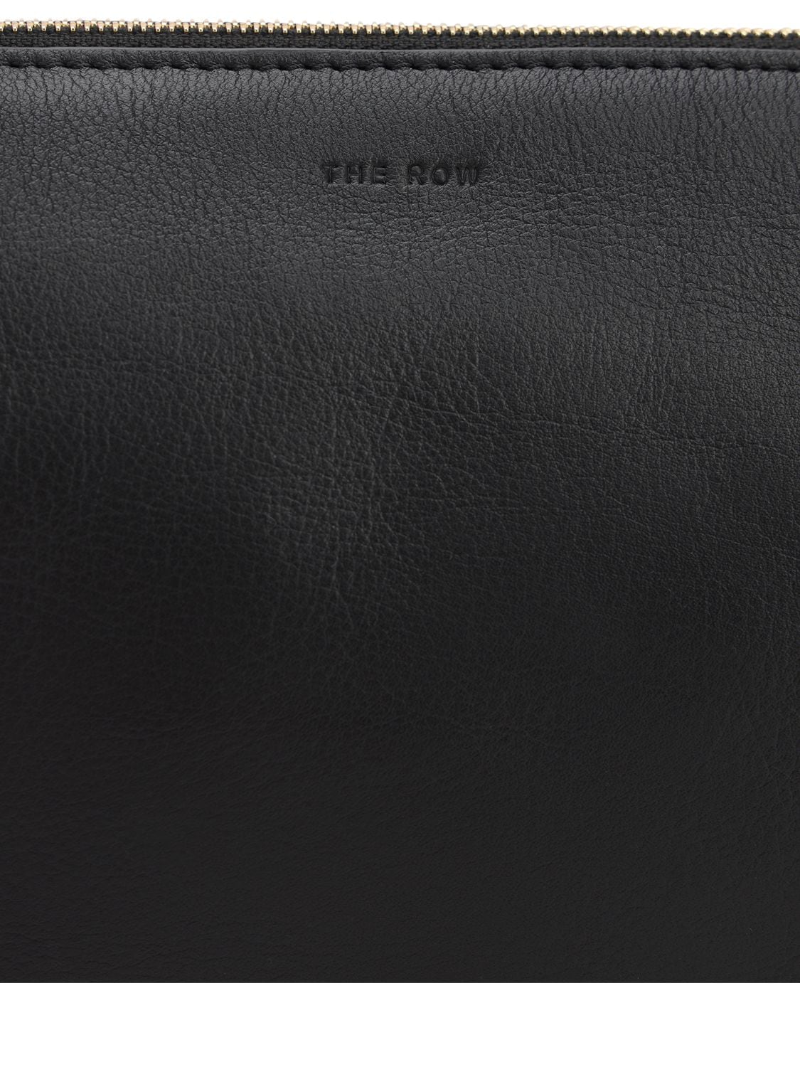 Shop The Row Nu Mini Twin Leather Shoulder Bag In Black