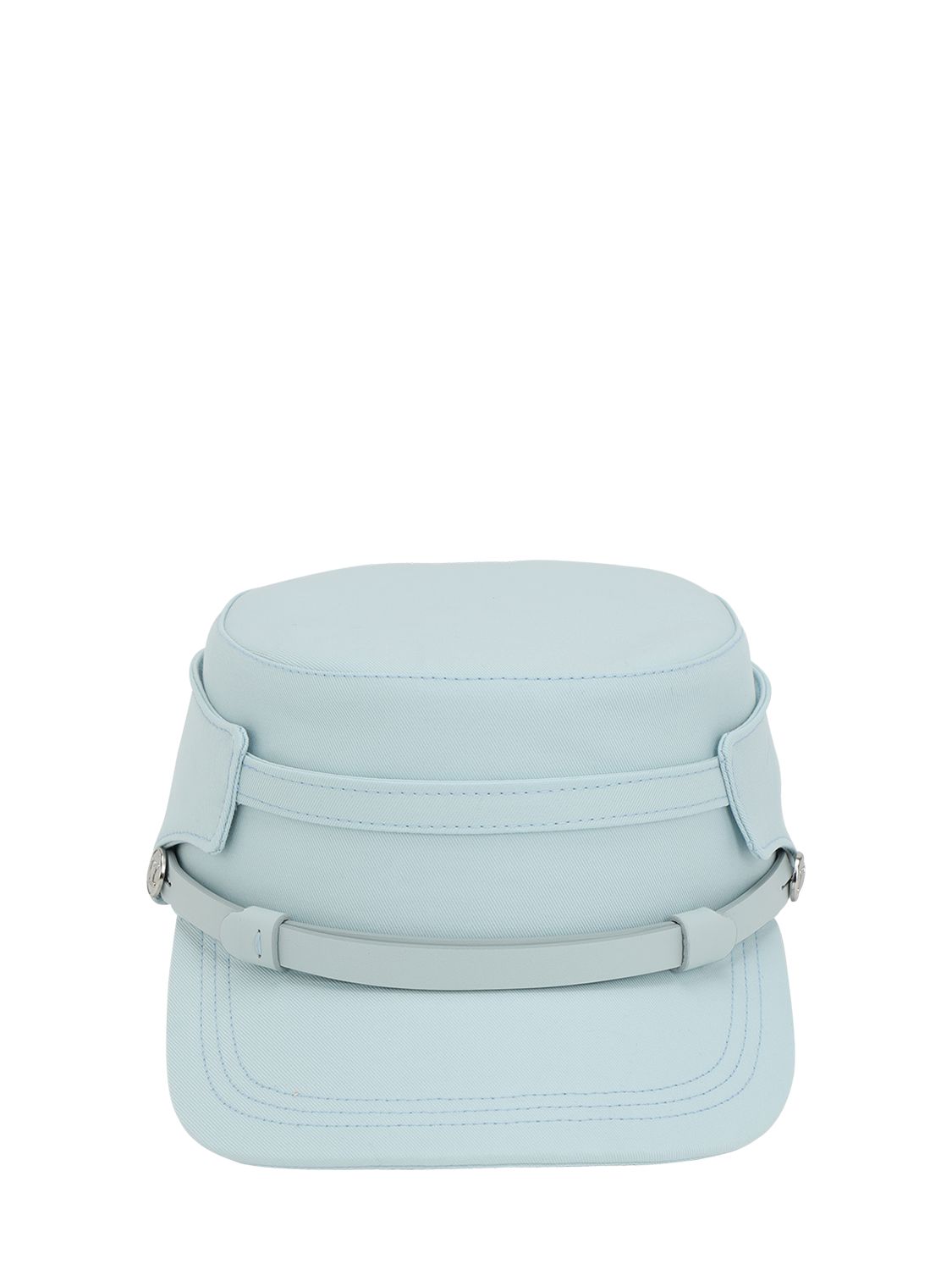 MAX MARA ELENICE COTTON MARINE HAT
