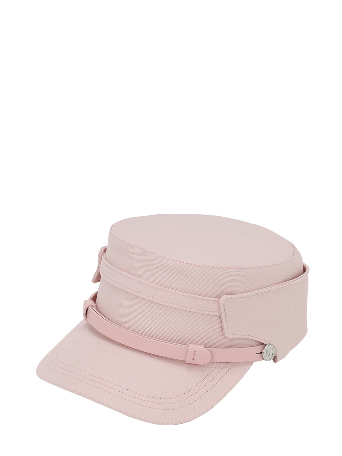 Max Mara Elenice Cotton Marine Hat In Pink