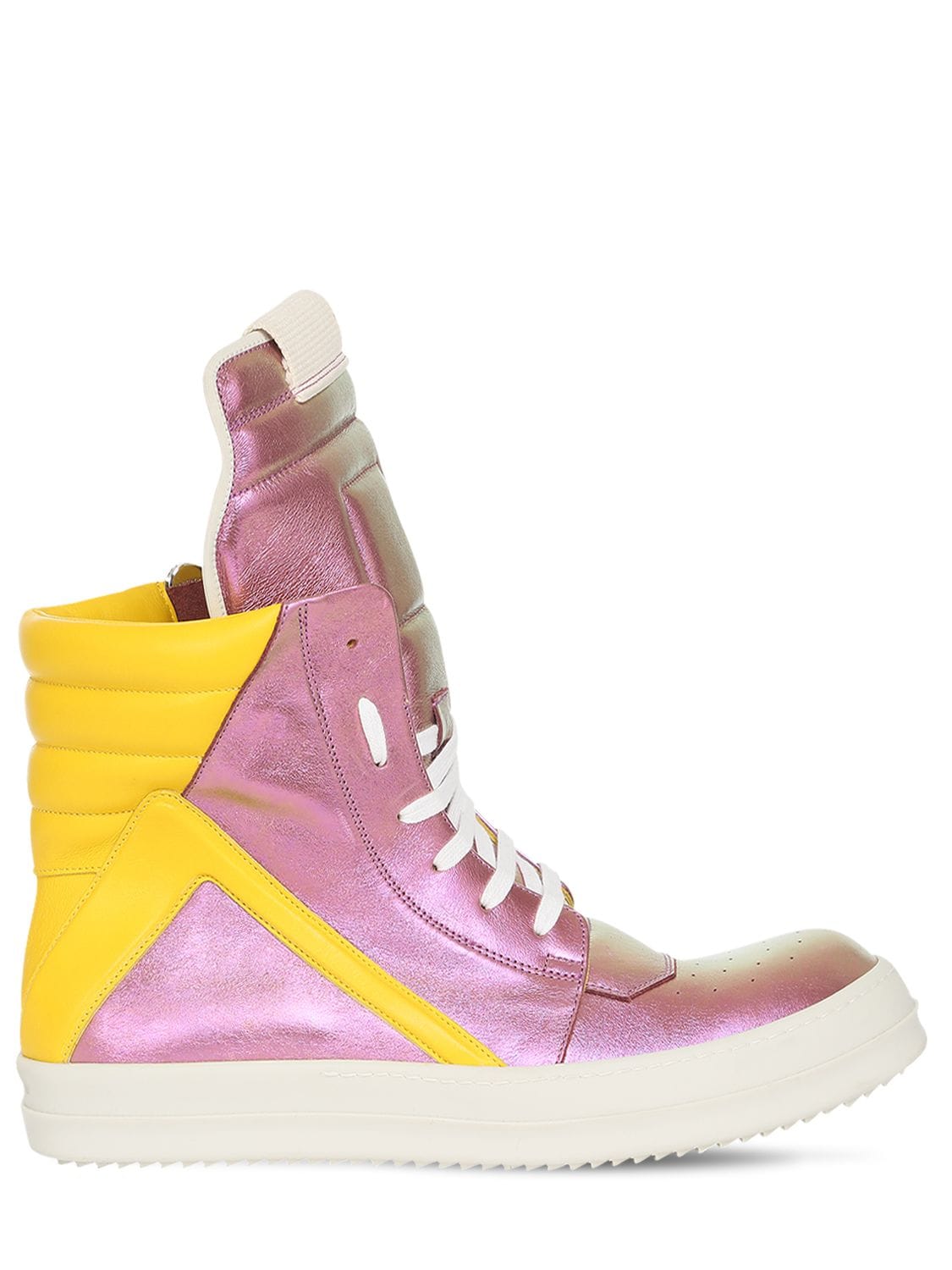 rick owens yellow sneakers