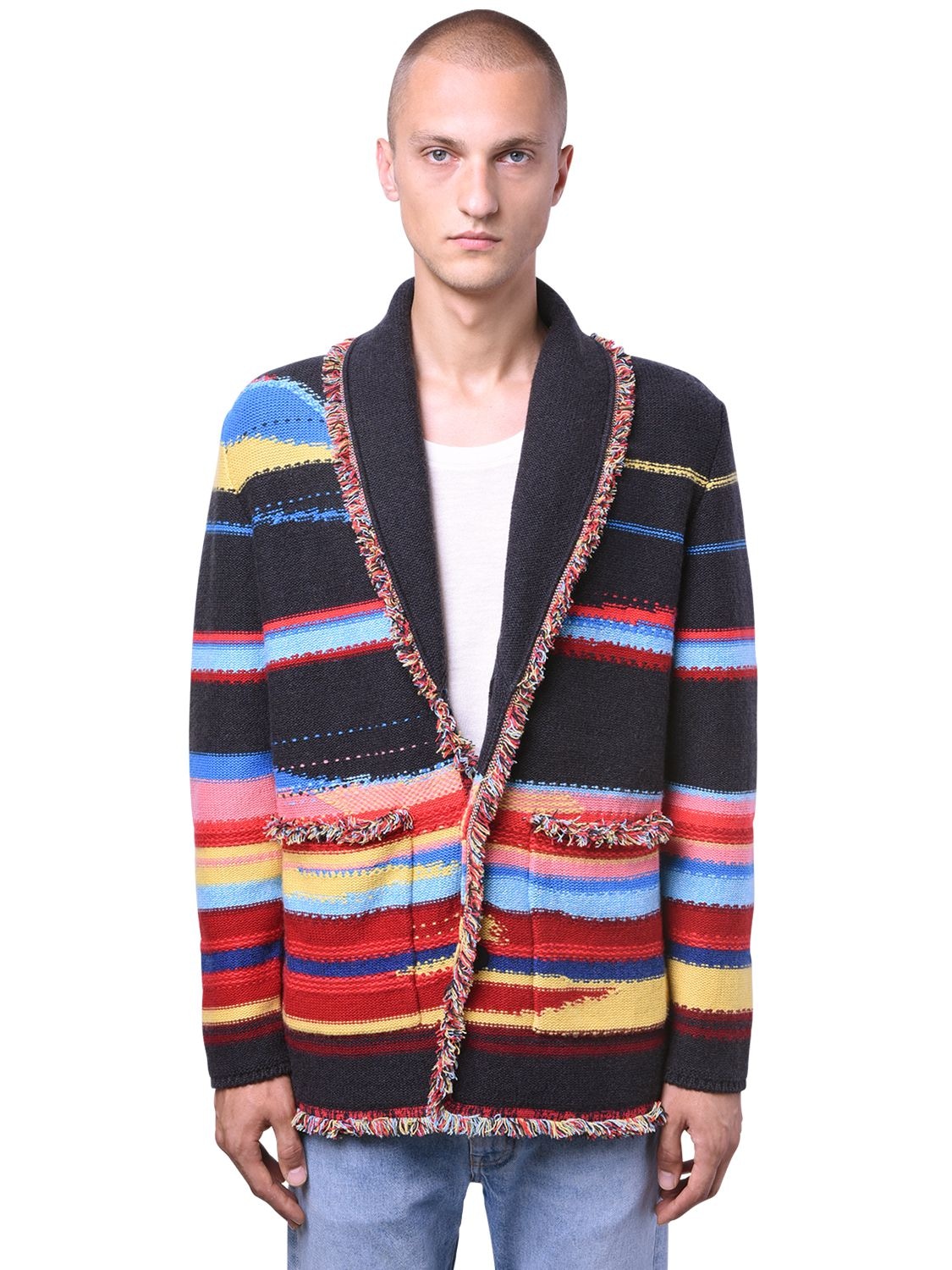 ALANUI SARAPE LANDSCAPE CASHMERE KNIT CARDIGAN,71IBF6004-MTA4OA2