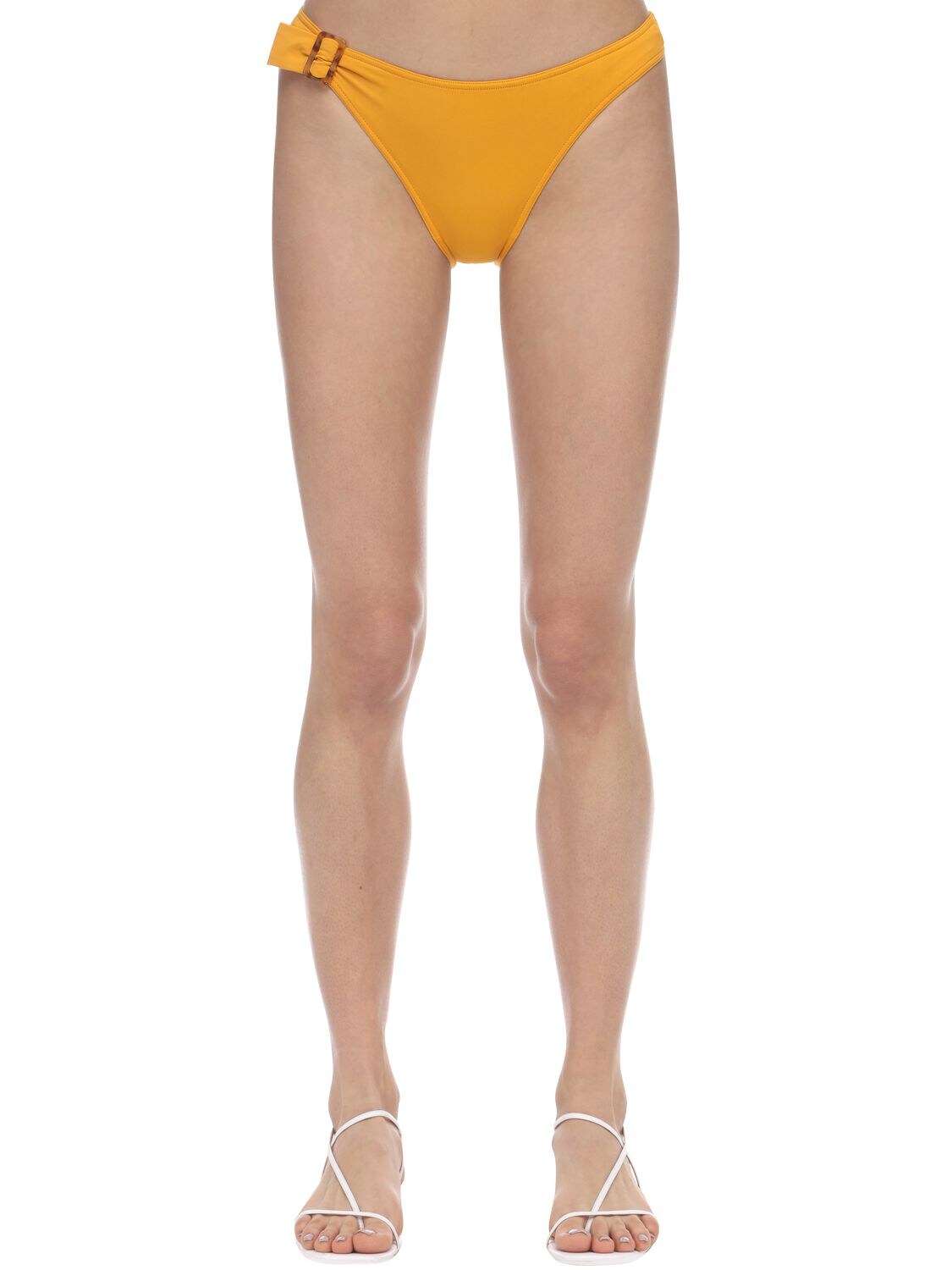 Eres Spy Belted Bikini Bottoms In Yellow