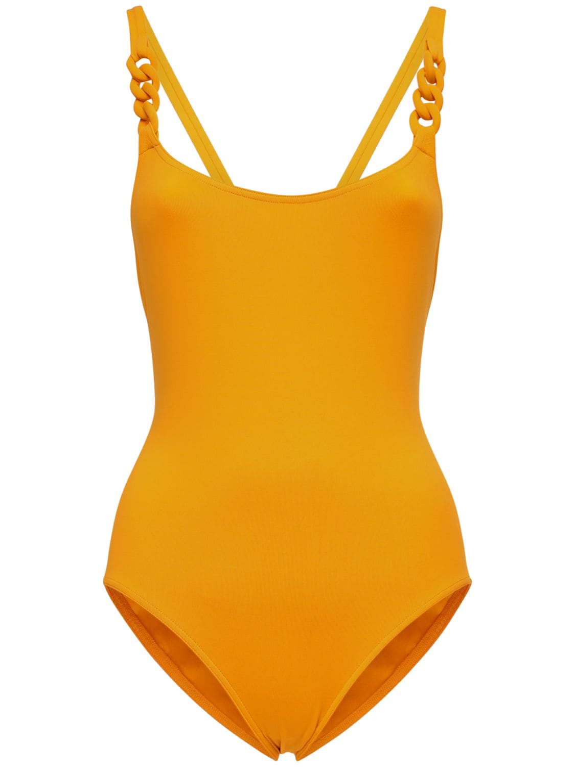 Eres Chainette One Piece Swimsuit In Yellow