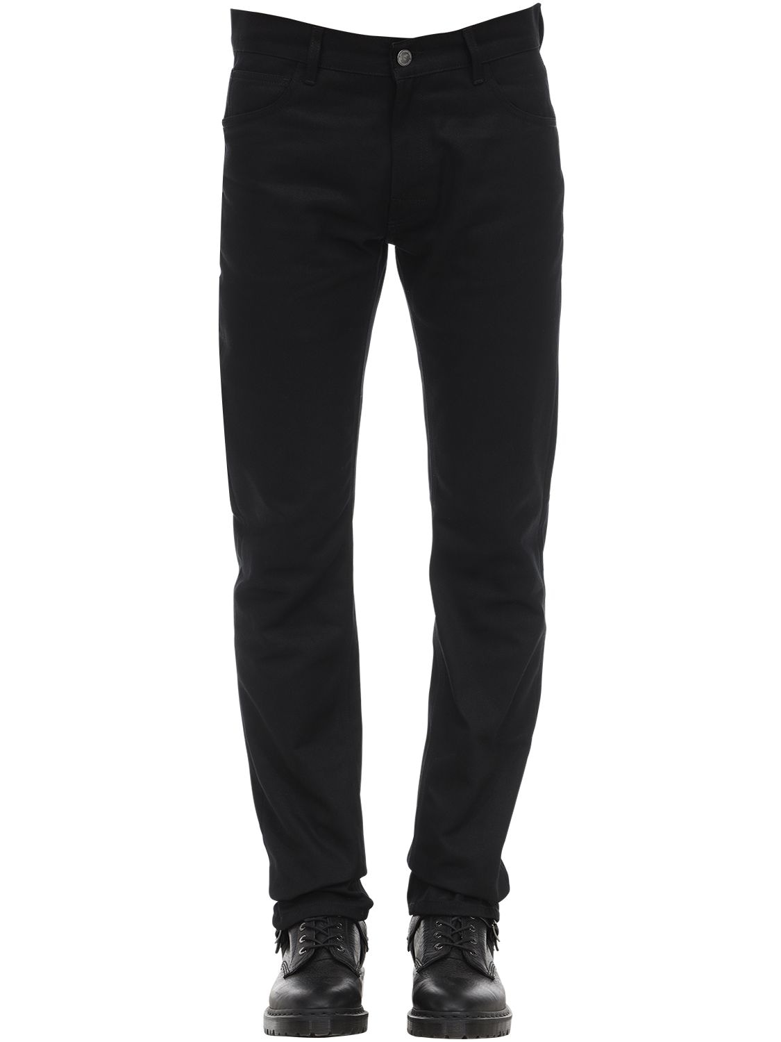 raf simons black jeans