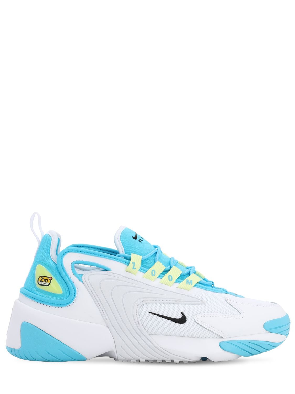 Nike Zoom 2k Sneakers In White,aqua