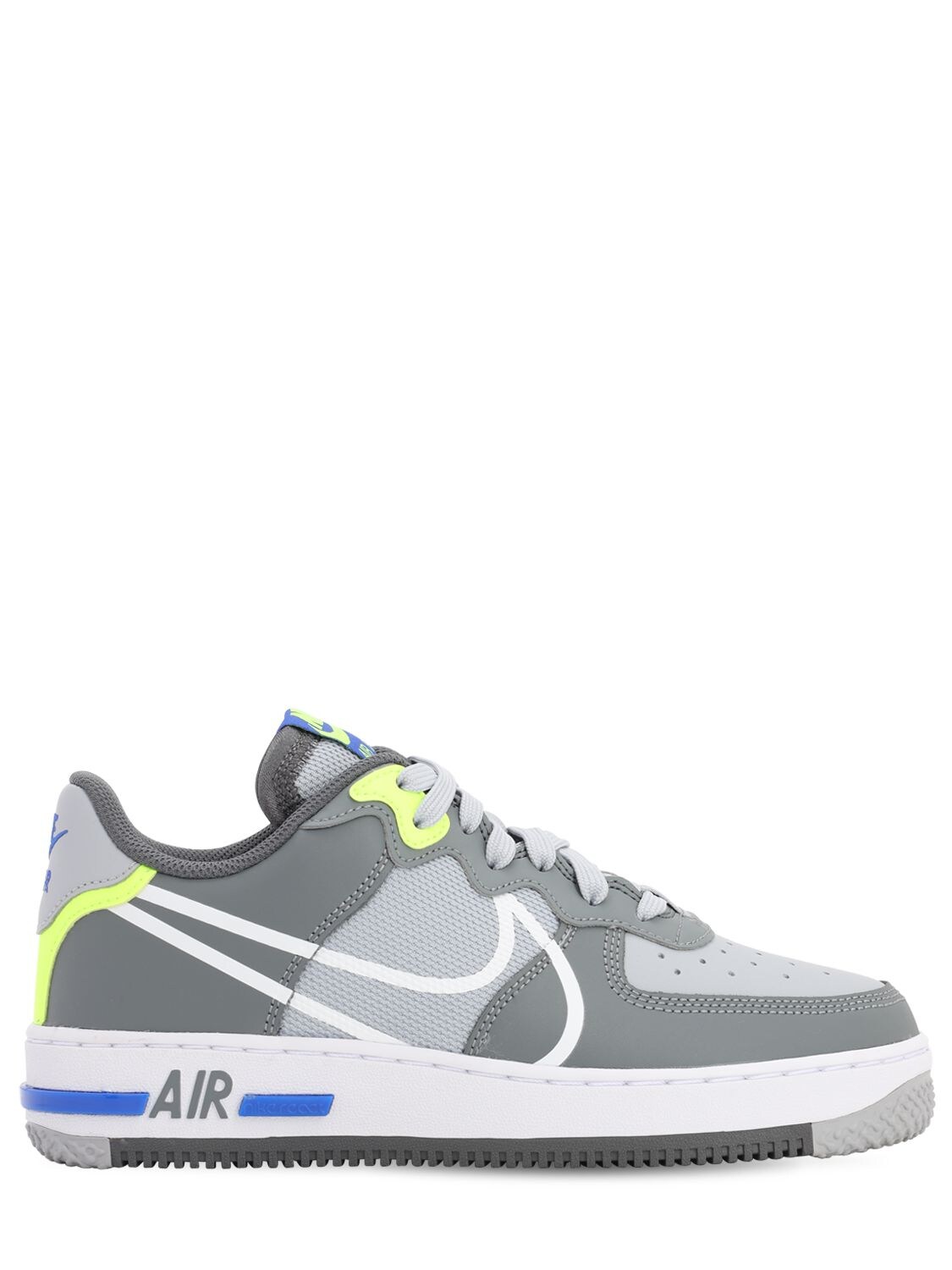 Nike “air Force 1 React”运动鞋 In Grey