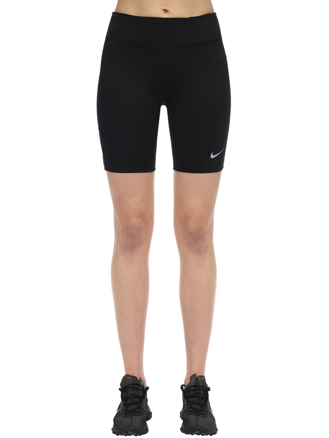 Nike Fast 7" Running Stretch Shorts In Black